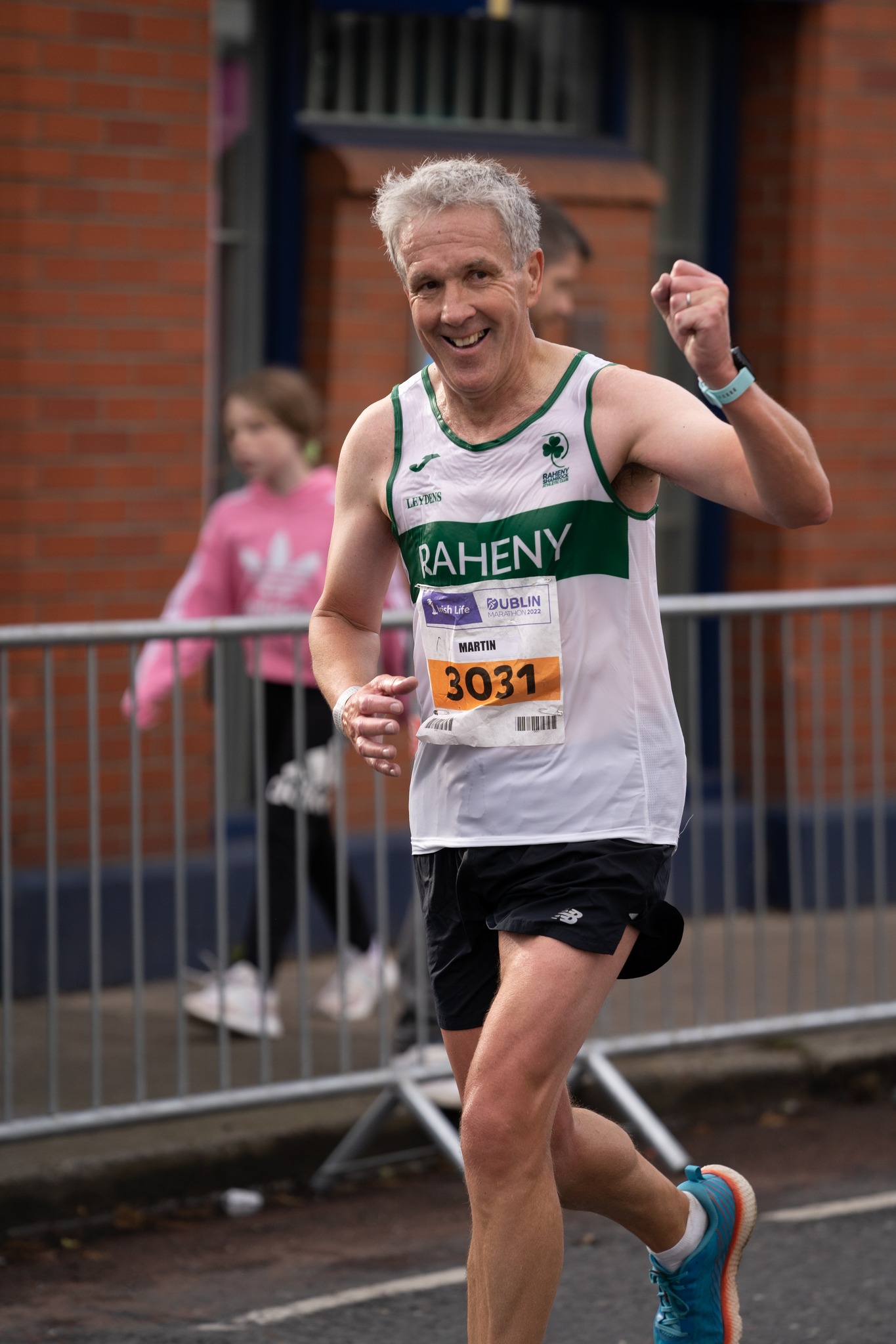Martin Kelly Dublin Marathon Radio Days – Raheny Shamrock Athletic Club