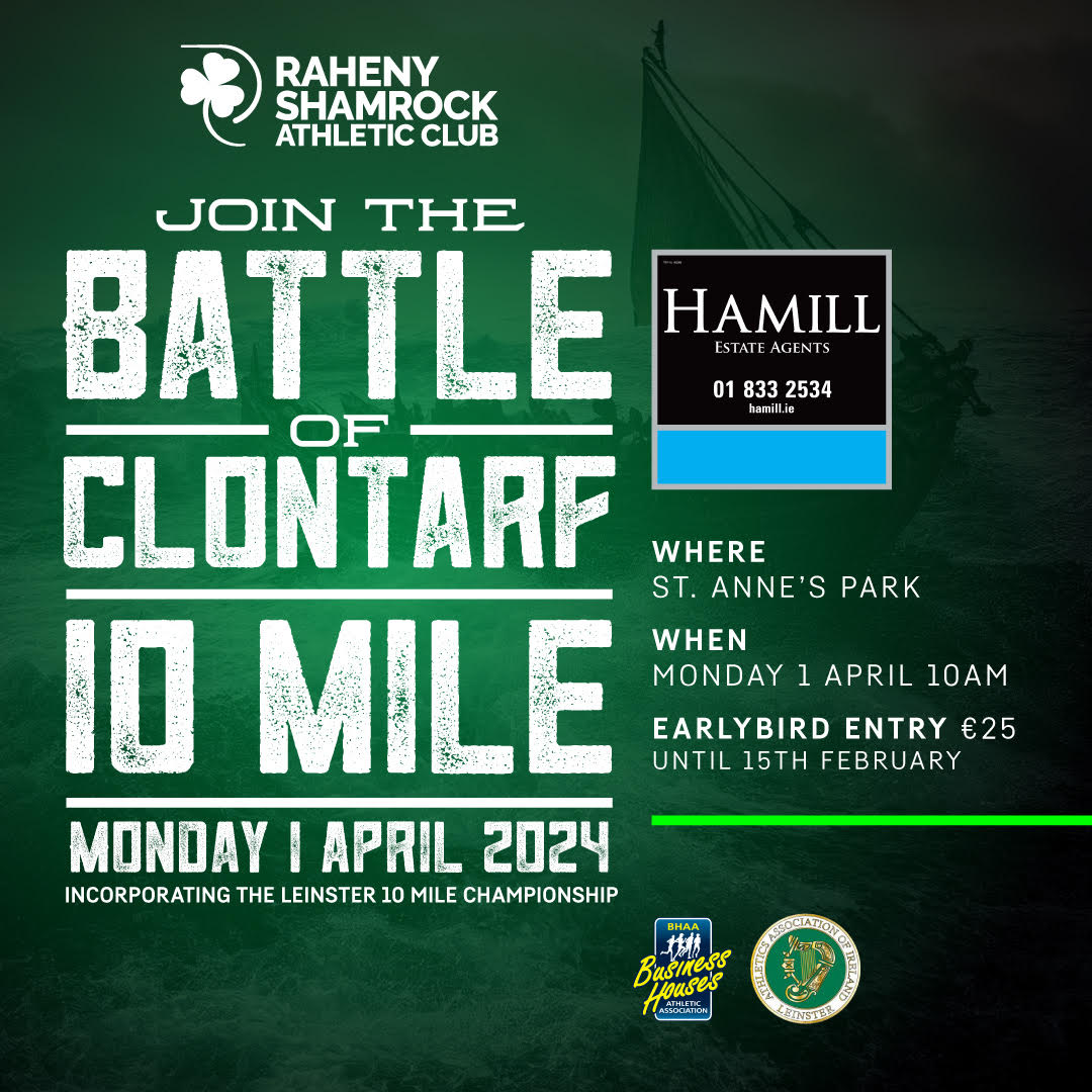 2024 Hamill Estate Agents Battle of Clontarf Race Instructions Raheny